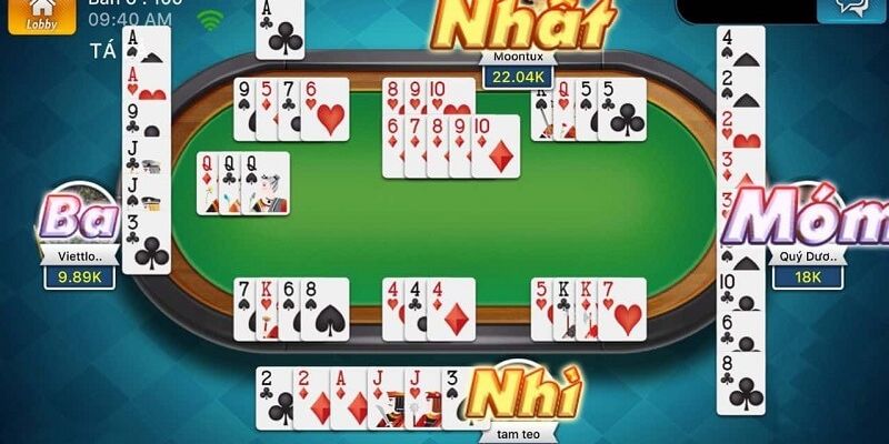 Cách nhận biệt Ù trong game bài Phỏm