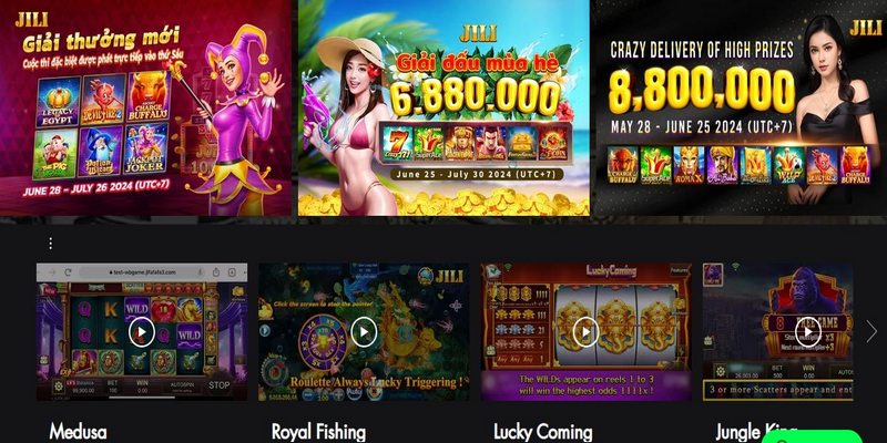 Nổ hũ Jili City là thương hiệu game slot uy tín